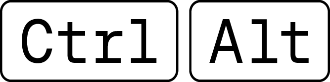 Ctrl Alt logo