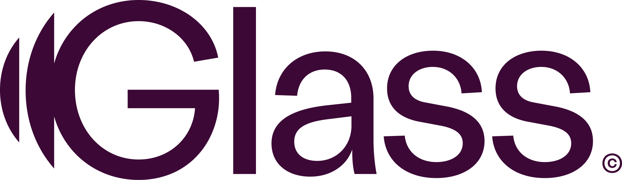 Glass logo