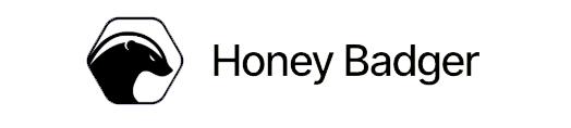 Honeybadger logo