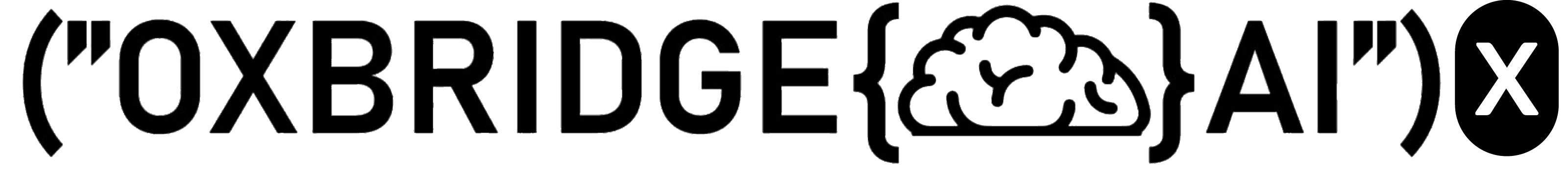 Oxbridge AI X logo