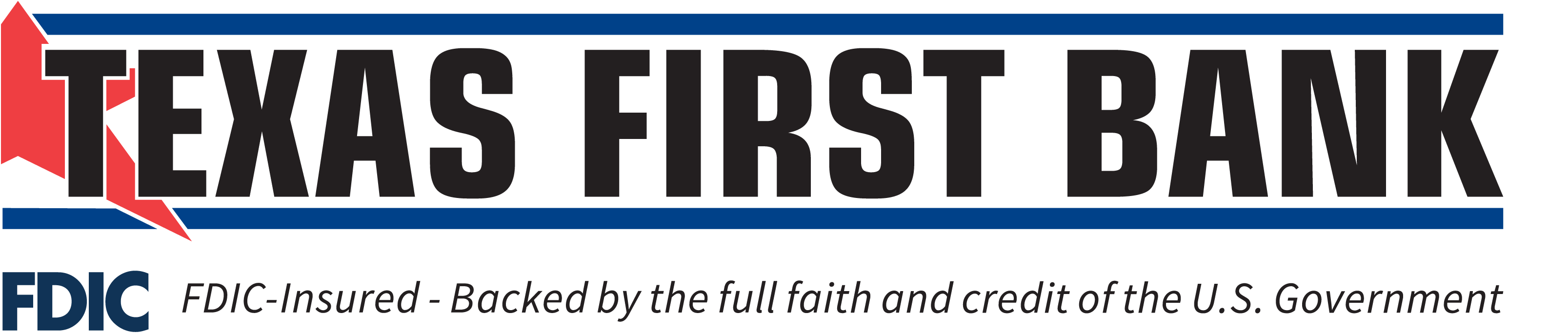 Texas First Bank logo