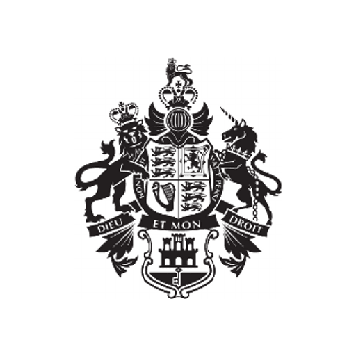 Gibraltar Finance HM Government of Gibraltar logo