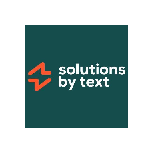Solutions by Text logo