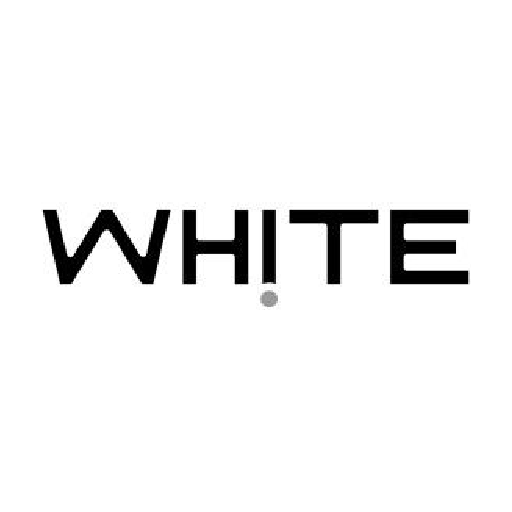 WHITE logo