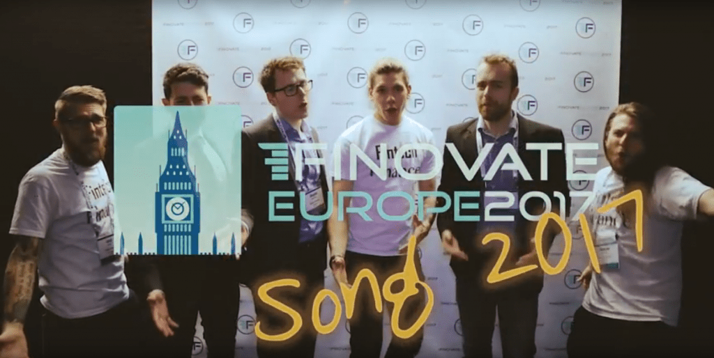 Fintech Finance - Finovate Europe Song 2017 - "Woah! It's Finovate!"