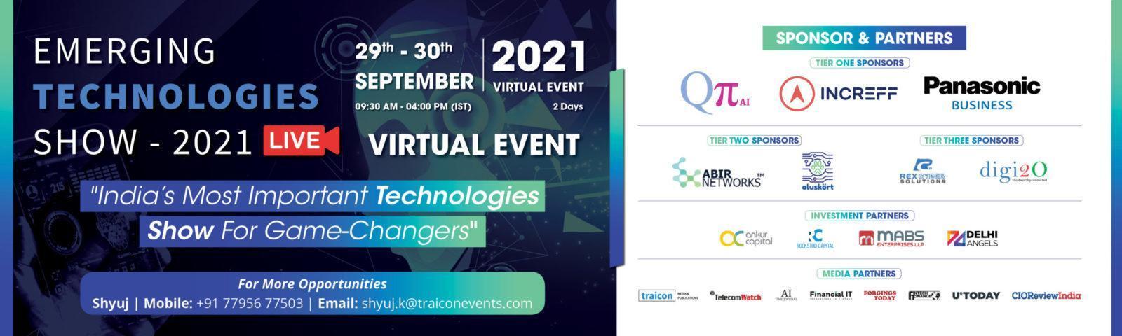 Emerging Technologies Show 2021