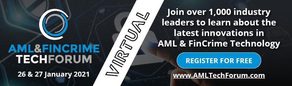 AML & FinCrime Tech Forum 2021, Virtual