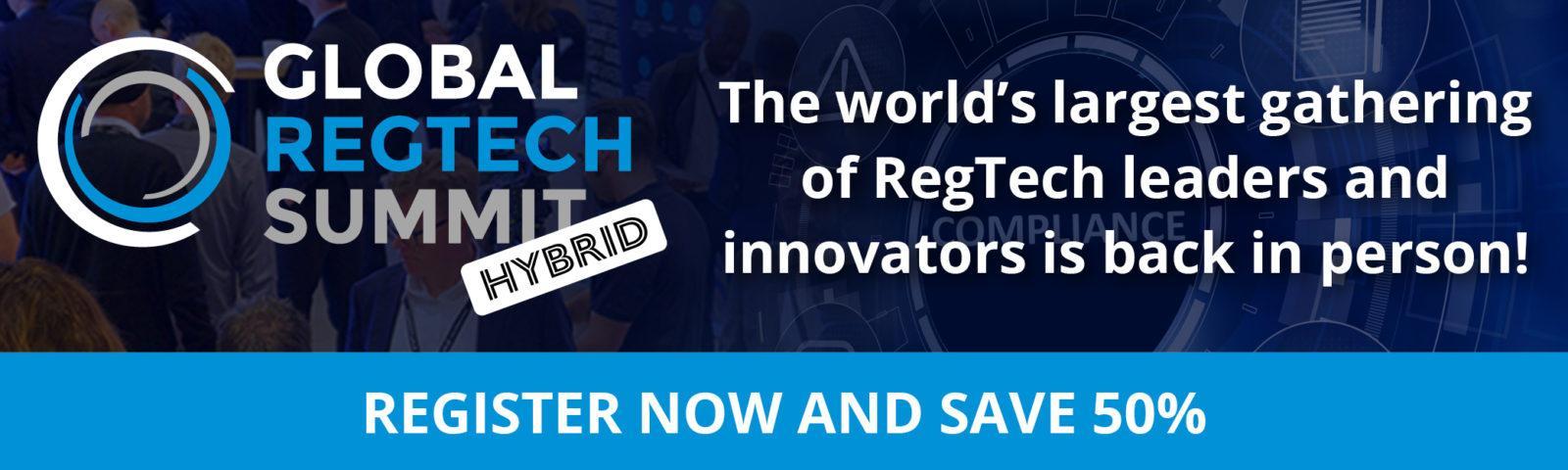 Global RegTech Summit 2021