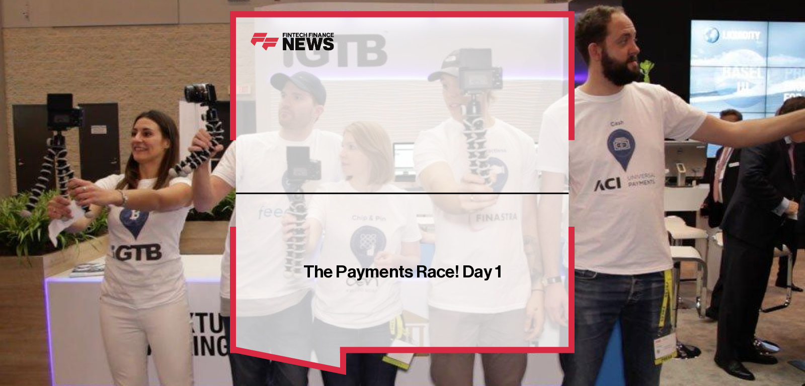 Payments Race Day 1 vlog highlights as racers begin their journey from Toronto to Las Vegas using different payment methods.