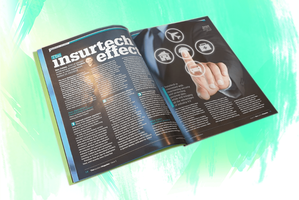Exclusive: 'The Insuretech Effect' - Zac Cohen, Trulioo in "The Insurtech Magazine"