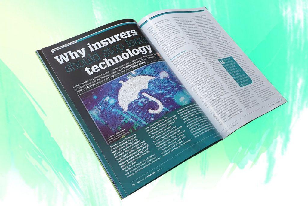 Exclusive: 'Why insurers should stop fearing technology' - Stephanie Smith, Allianz in "The Insurtech Magazine"