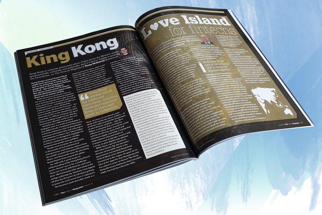 Exclusive: 'King Kong' - Doug Mackenzie in "The Fintech Magazine"