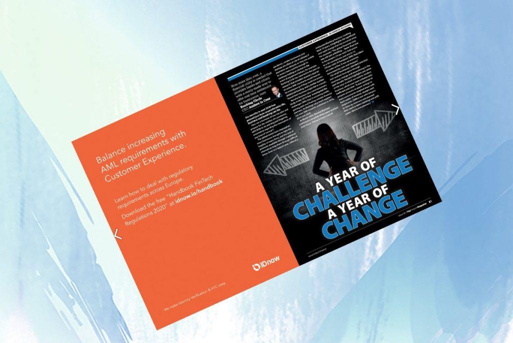 Exclusive: 'A year of challenge, a year of change' - Anders la Cour, Banking Circle in "The Fintech Magazine"