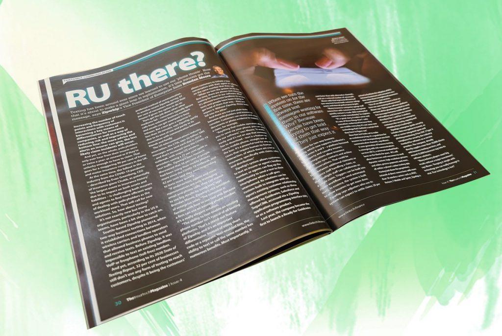 Exclusive: RU there? - Brendan Moore, Zipwhip in The Insurtech Magazine | Fintech Finance|Brendan Moore | Fintech Finance|Exclusive: RU there? - Brendan Moore, Zipwhip in The Insurtech Magazine | Fintech Finance|Exclusive: RU there? - Brendan Moore, Zipwhip in The Insurtech Magazine | Fintech Finance
