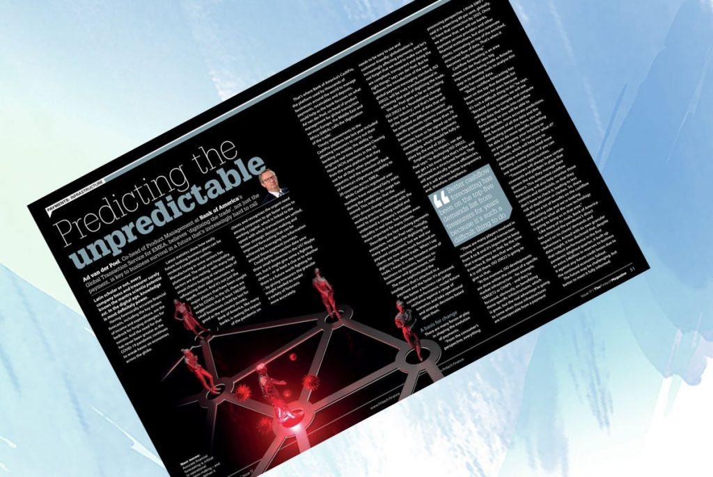 Exclusive: ‘Predicting the unpredictable' – Ad van der Poel, Bank of America in “The Fintech Magazine”