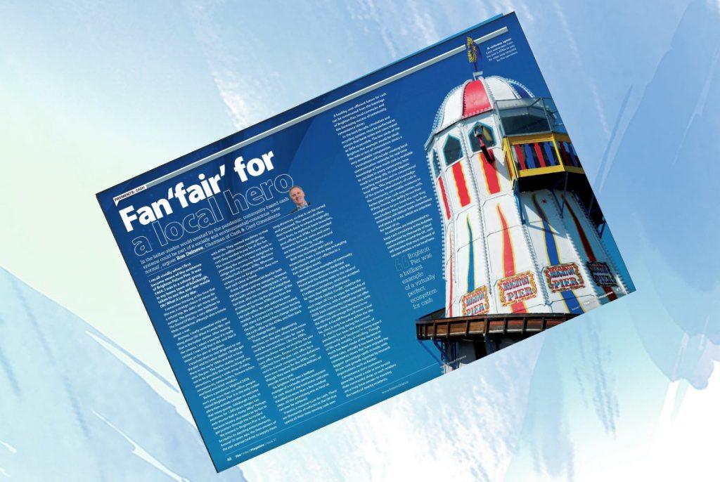Exclusive: ‘Fan ‘fair’ for a local hero' – Ron Delnevo, Cash & Card Consultants in “The Fintech Magazine”