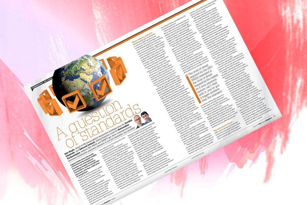 Exclusive: 'A question of standards' - Eric Bayle, Société Générale and Edward Ireland, Bottomline Technologies in "The Paytech Magazine" | Fintech Finance|Exclusive: 'A question of standards' - Eric Bayle, Société Générale and Edward Ireland, Bottomline Technologies in "The Paytech Magazine" | Fintech Finance|Exclusive: 'A question of standards' - Eric Bayle, Société Générale and Edward Ireland, Bottomline Technologies in "The Paytech Magazine" | Fintech Finance|Edward Ireland, Bottomline | Fintech Finance|Eric Bayle | Fintech Finance