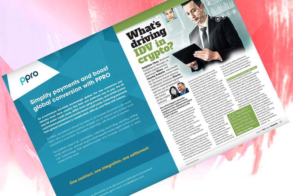 Exclusive: 'What is driving IDV in crypto?' - Delphine Chen, Wirex and Charles Roberts, IDnow  in "The Paytech Magazine"