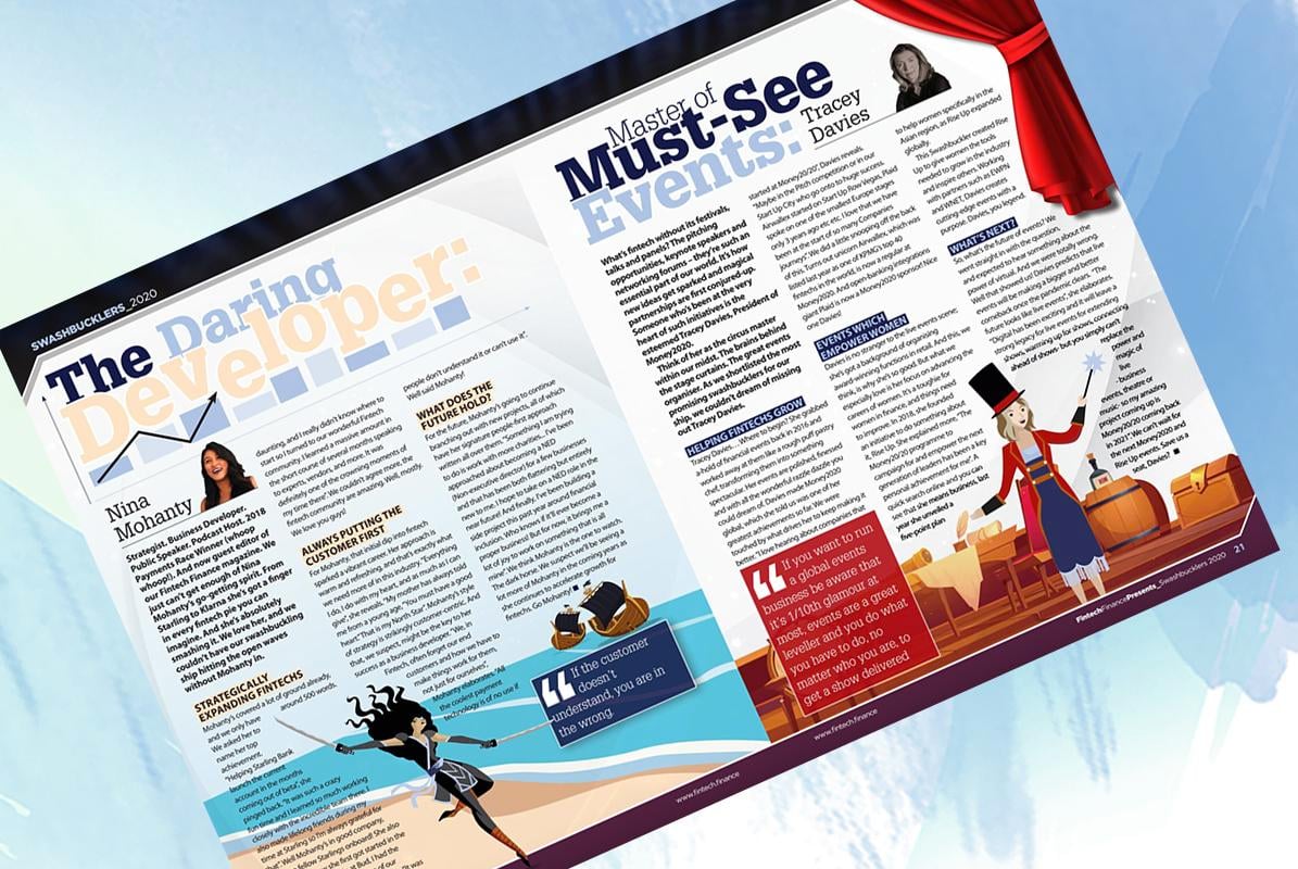 Exclusive: 'The Daring Developer' - Nina Mohanty, Klarna in "Swashbucklers 2020" | Fintech Finance|Exclusive: 'The Daring Developer' - Nina Mohanty, Klarna in "Swashbucklers 2020"