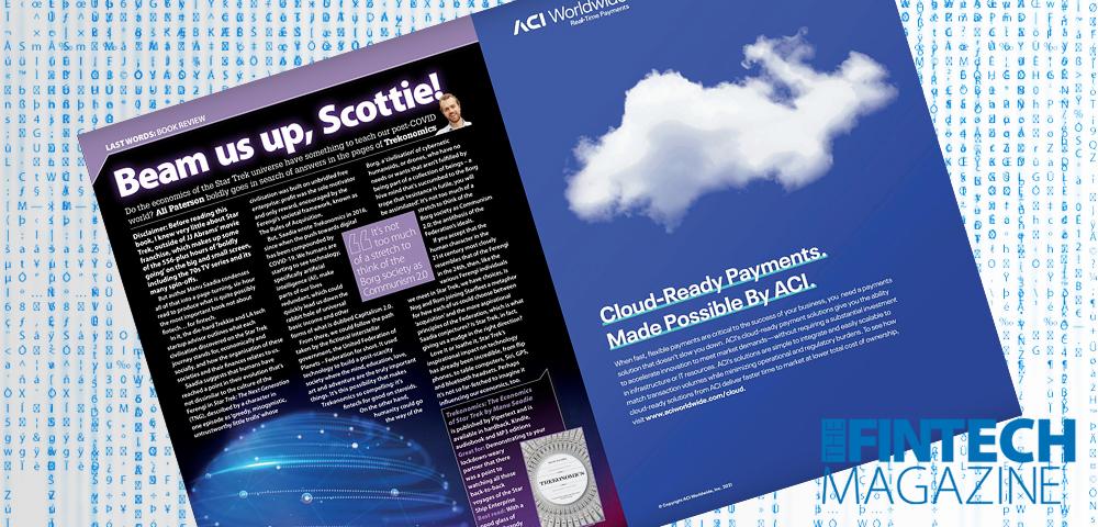 EXCLUSIVE: ‘Beam us up Scottie!’ – Ali Paterson, Fintech Finance in ‘The Fintech Magazine’ | Fintech Finance|EXCLUSIVE: ‘Beam us up Scottie!’ – Ali Paterson, Fintech Finance in ‘The Fintech Magazine’ | Fintech Finance|EXCLUSIVE: ‘Beam us up Scottie!’ – Ali Paterson, Fintech Finance in ‘The Fintech Magazine’ | Fintech Finance