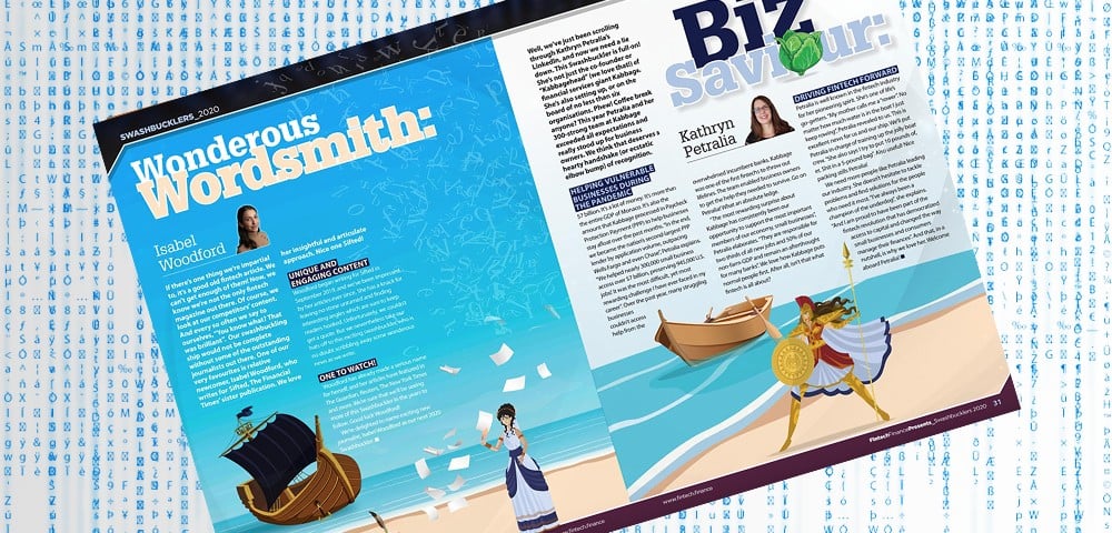 Exclusive: ‘Small Biz Saviour’ – Kathryn Petralia, Kabbage in “Swashbucklers 2020” | Fintech Finance|Isabel Woodford, Sifted | Fintech Finance